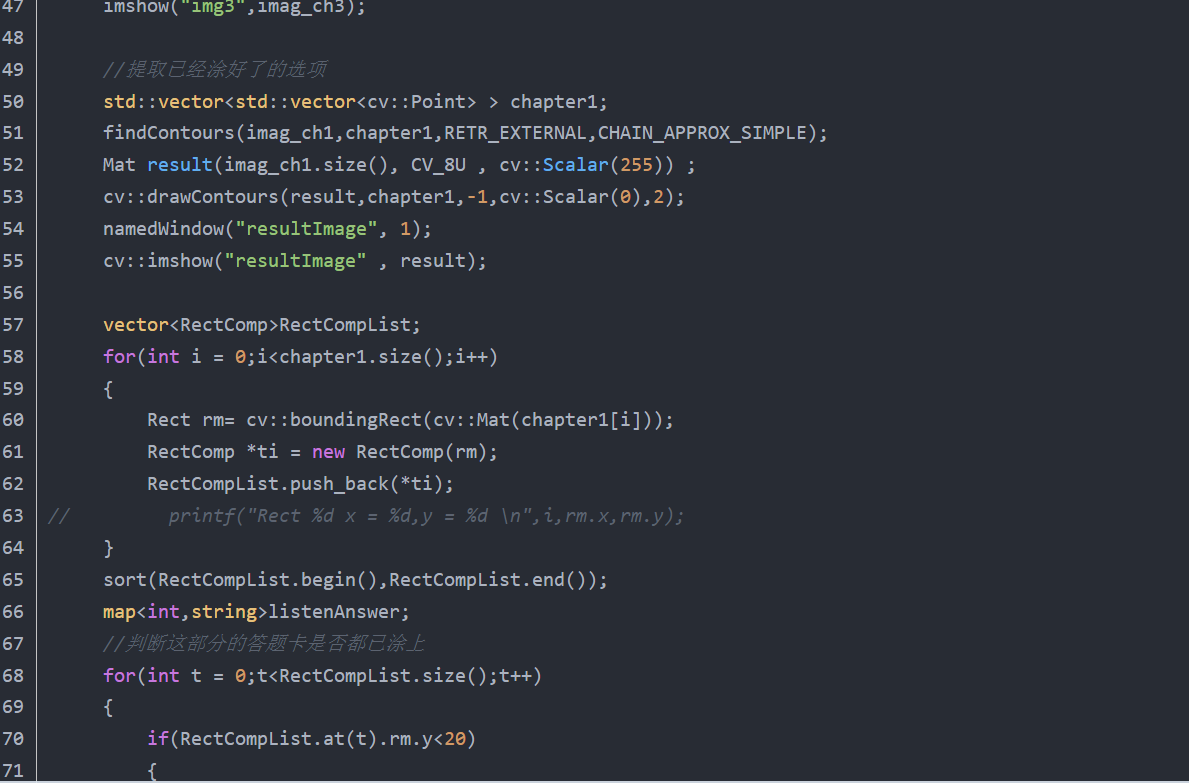 主题:[求助]用摄像头评卷英语答题卡原理